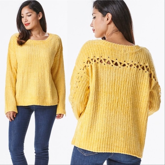 MODA ME COUTURE Sweaters - SO SOFT CHENILLE SWEATER